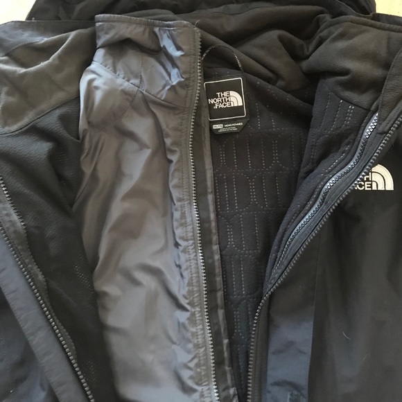 Men’s Black North Face Double Lined Ski Jacket XXL - Picture 5 of 7